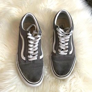 Gray old Skool Vans